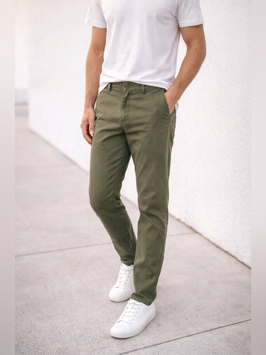 J. Crew Factory Other - J.Crew Flex Slim Fit Chino Pants Olive Green Men’s 30x30 Stretch Casual